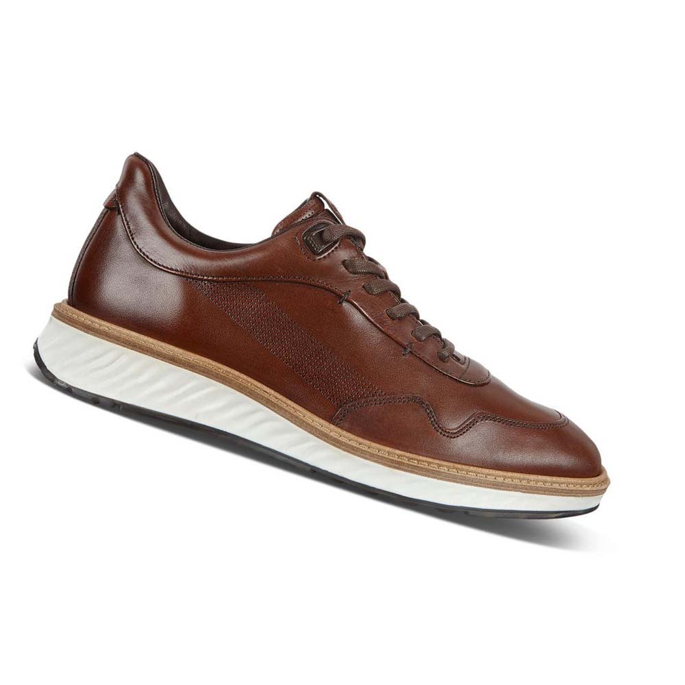 Ecco St.1 Hybrid Joggesko Herre Brune | NO 646JPQ